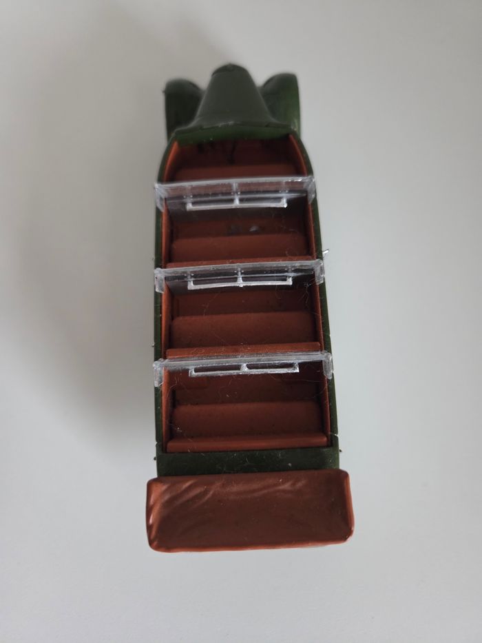 Miniature Citroën T23RU Chassaing 1947 - Bus/Autocar - Échelle 1/43 - Vert & Marron - photo numéro 5