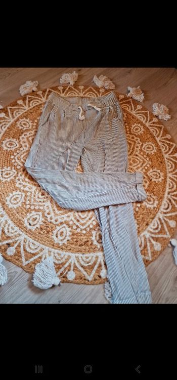 Pantalon fluide chino