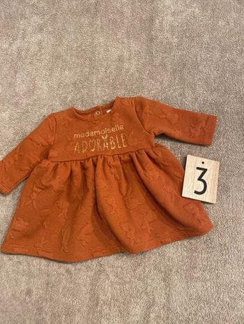 Robe fille 3 mois
