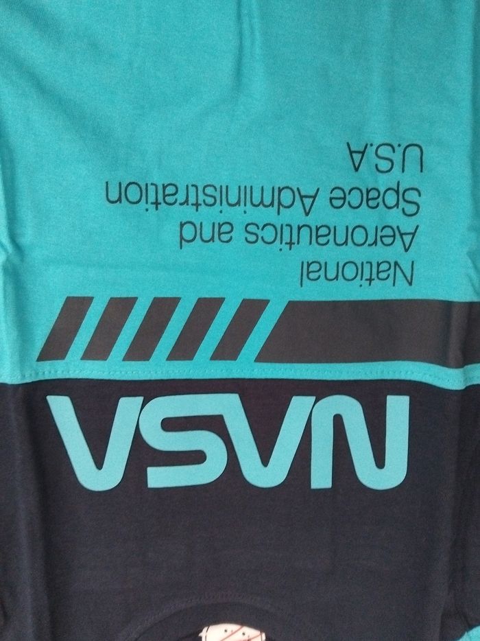 Tee-shirt manches longues Nasa, Beyond the rainbow, neuf - photo numéro 4