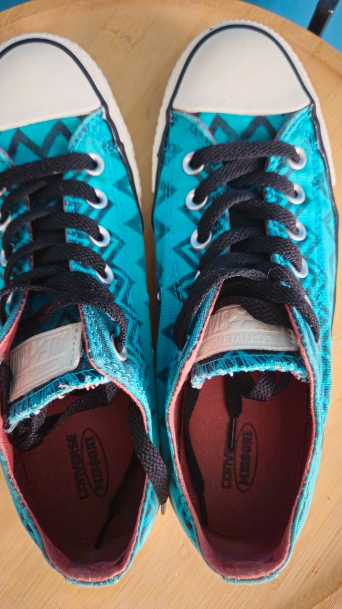 Converse bleu basse taille 38 - photo numéro 5