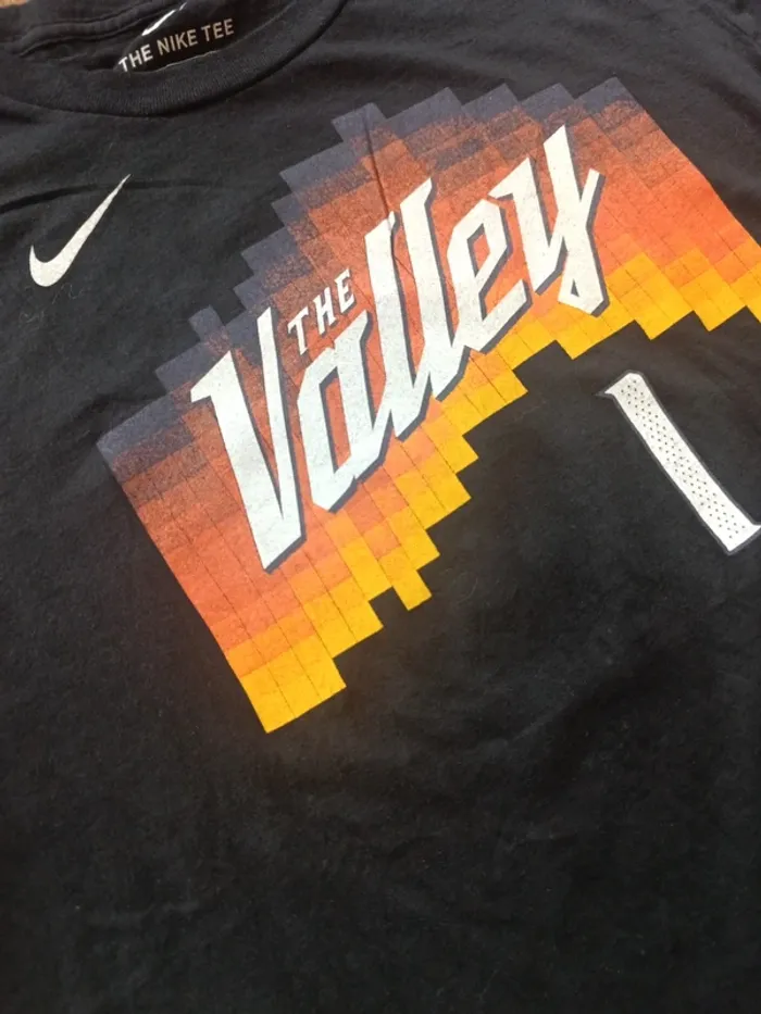 T-shirt NBA phoenix suns devin booker Nike - photo numéro 3