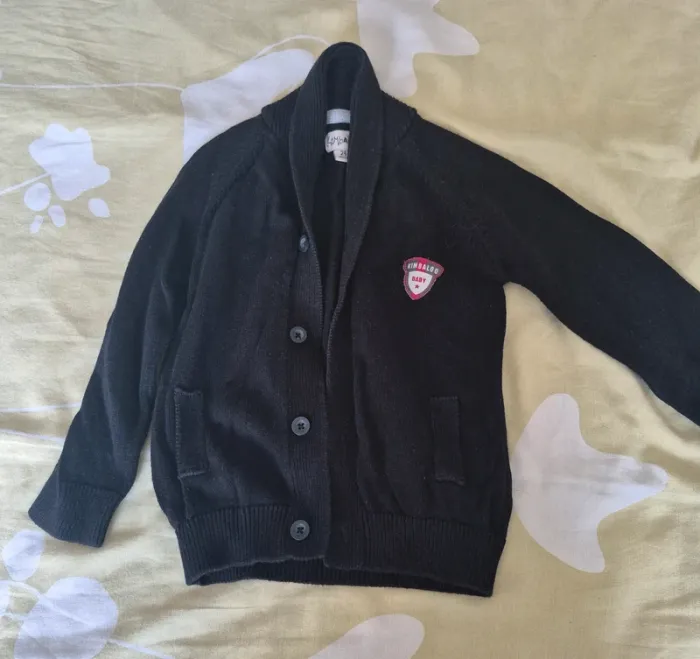 Gilet noir 24 mois