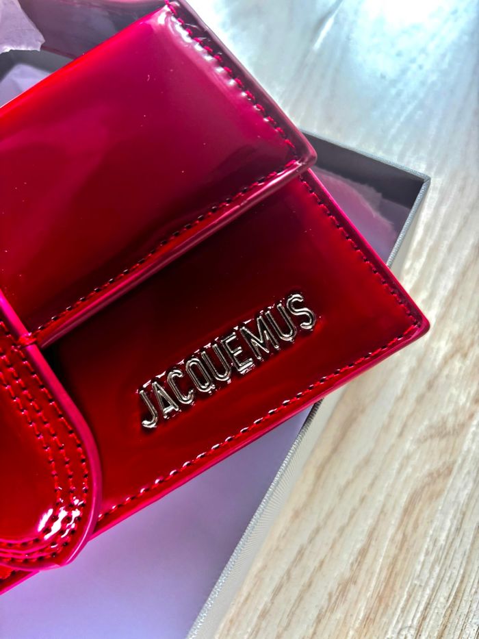 Sac jacquemus - rouge - très bon état - photo numéro 5