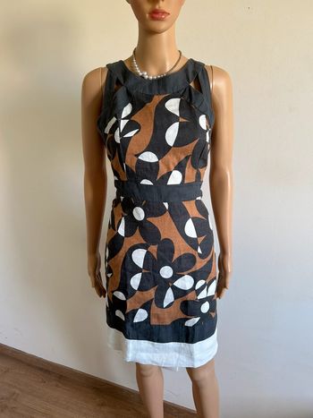 Robe imprimée en lin LolaLiza taille 38 TBE