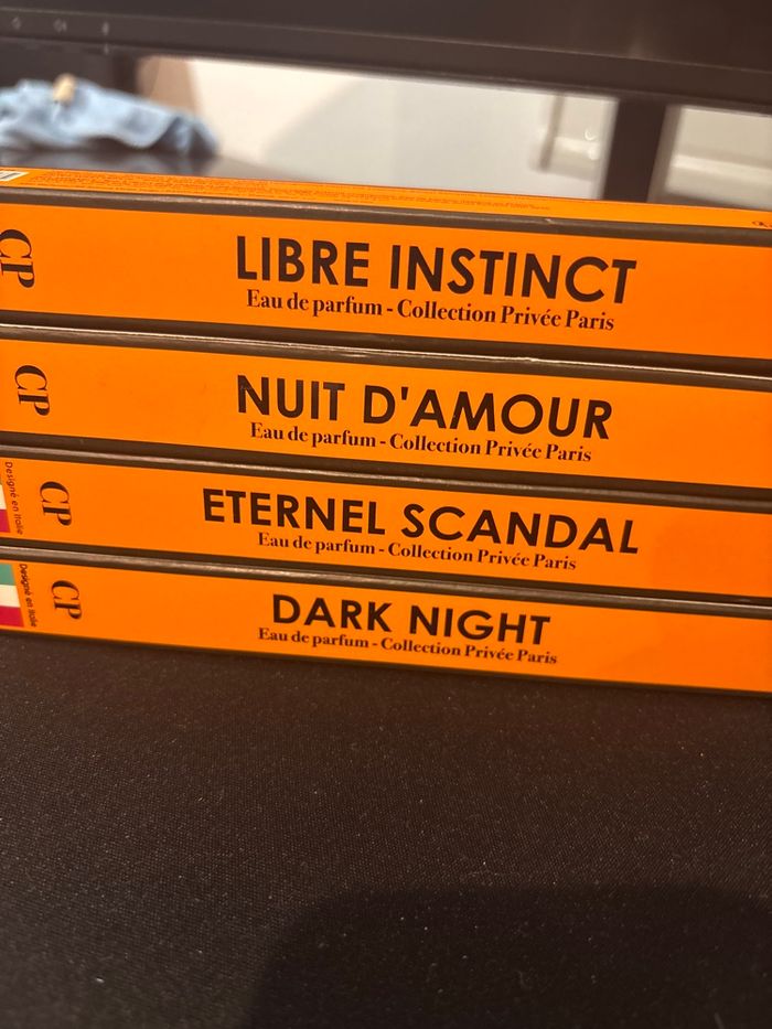 Lot de 4 parfum 35ml collection privée - photo numéro 3