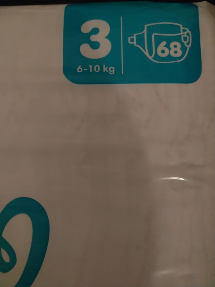 Lot de 3 paquets de couches bébé Pampers premium protection taille 3 - photo numéro 2