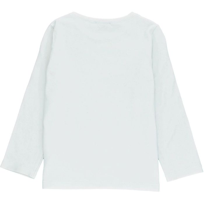 T-Shirt à manches longues 24 mois en coton et élasthanne Il Gufo - photo numéro 2