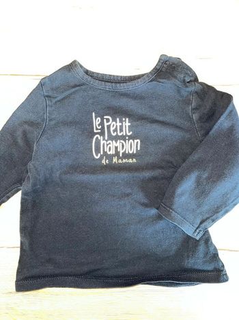 Tee-shirt manches longues 12 mois kiabi