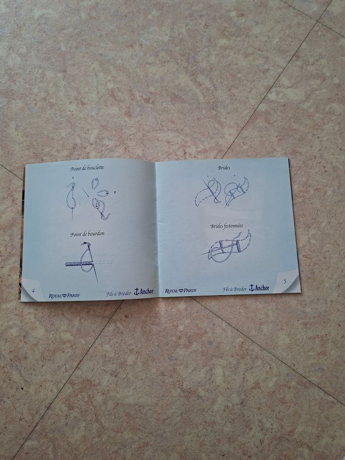 petit livre points de broderie - photo numéro 3