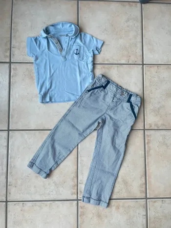 Lot polo/pantalon 36 mois