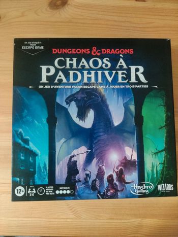 Jeux de société donjon et dragon chaos padhivers NEUF