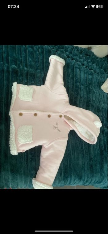 Manteau chaud bébé fille