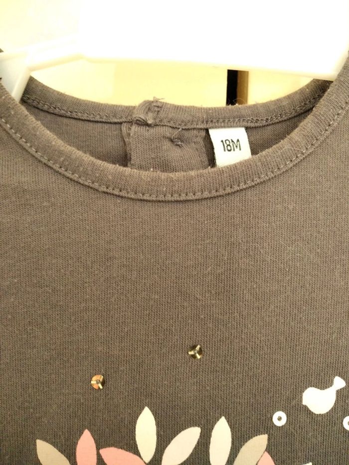 tunique + collants 18 mois - photo numéro 4