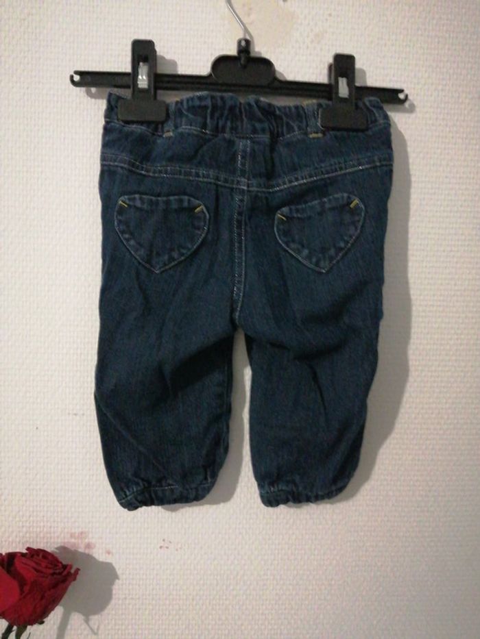 Jeans bébé fille 12 mois - photo numéro 2