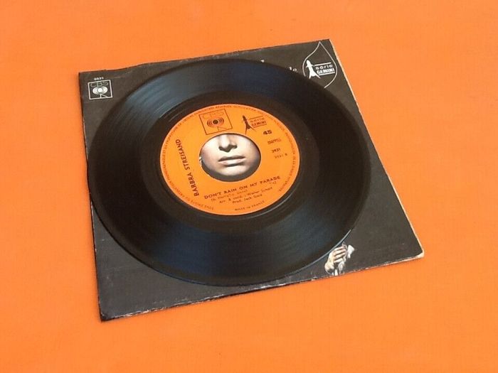 Vinyle 45 tours Barbara Streisand My Man (1968) - photo numéro 3