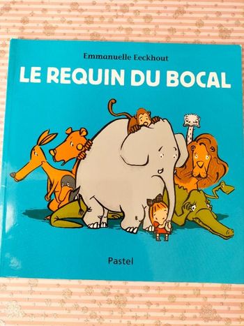 Livre enfant Le requin du bocal