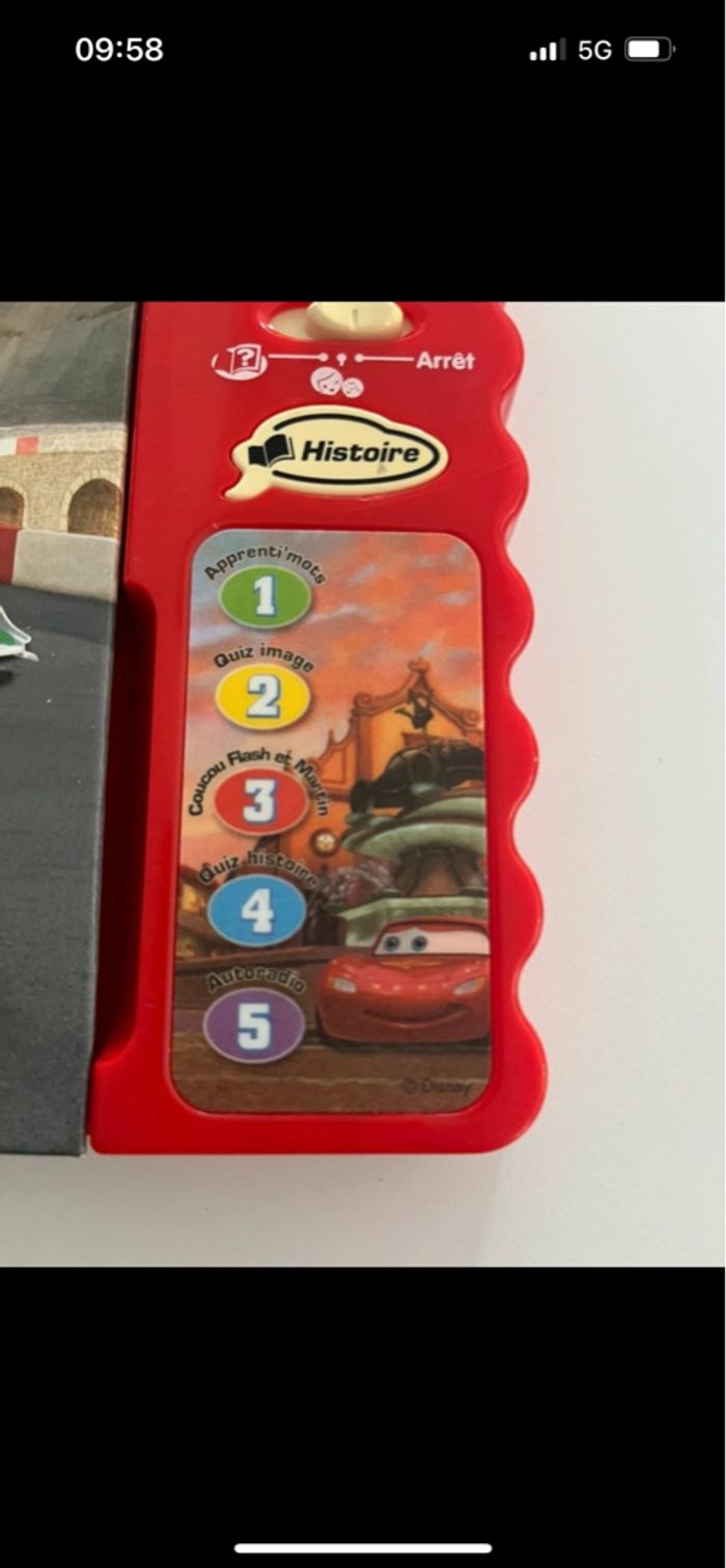 Livre interactive  Vtech Cars 2 - photo numéro 9