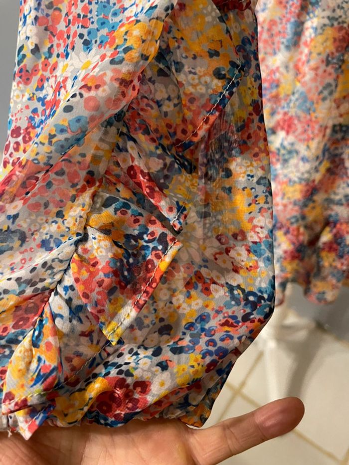 Robe fleurie Zara 36 - photo numéro 6