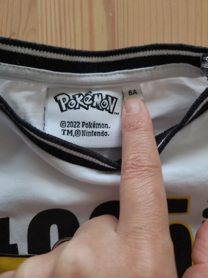 T shirt manches longues pokemon - photo numéro 3