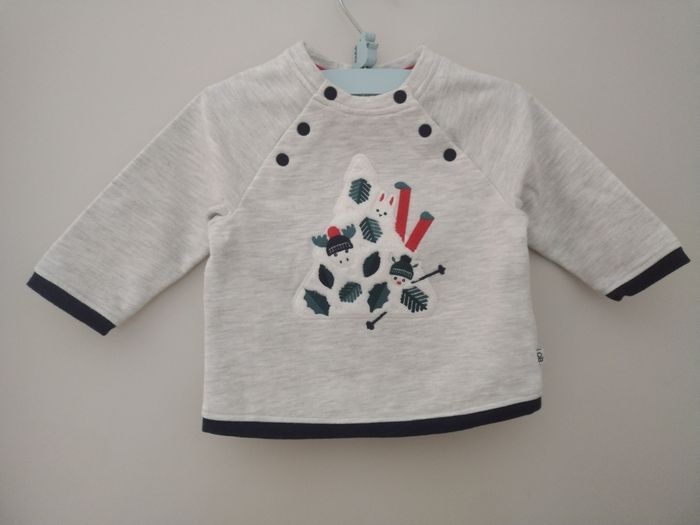 Pull bébé garçon Obaibi Okaïdi 6 mois - photo numéro 3