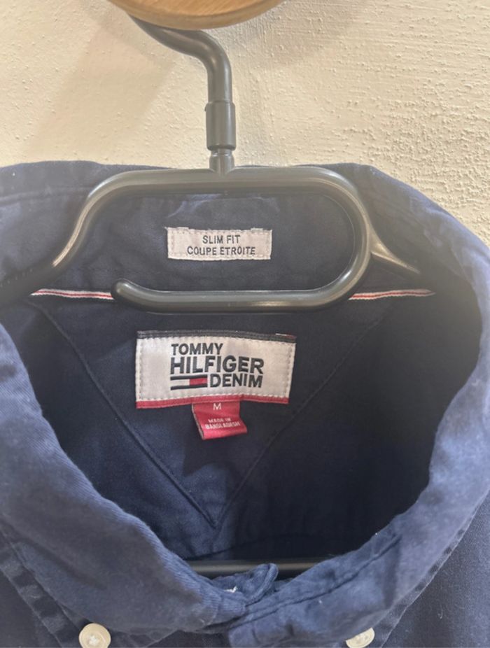 Chemise bleu tommy Hilfiger - photo numéro 4