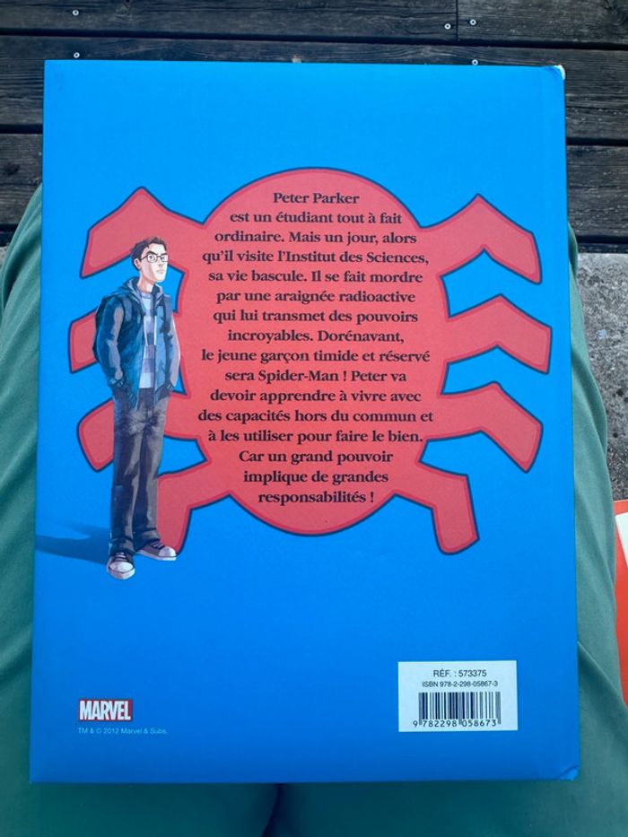 Livre album Marvel Spiderman Spider-Man Les Origines France Loisirs - photo numéro 2