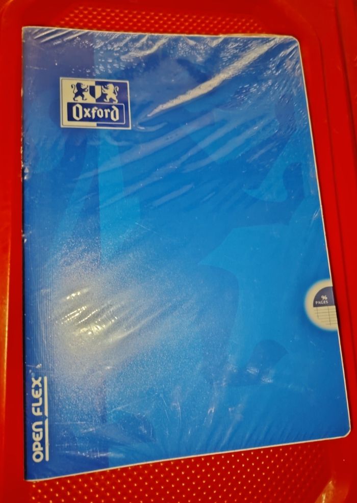 Lot 4 cahiers oxford polypro - photo numéro 2