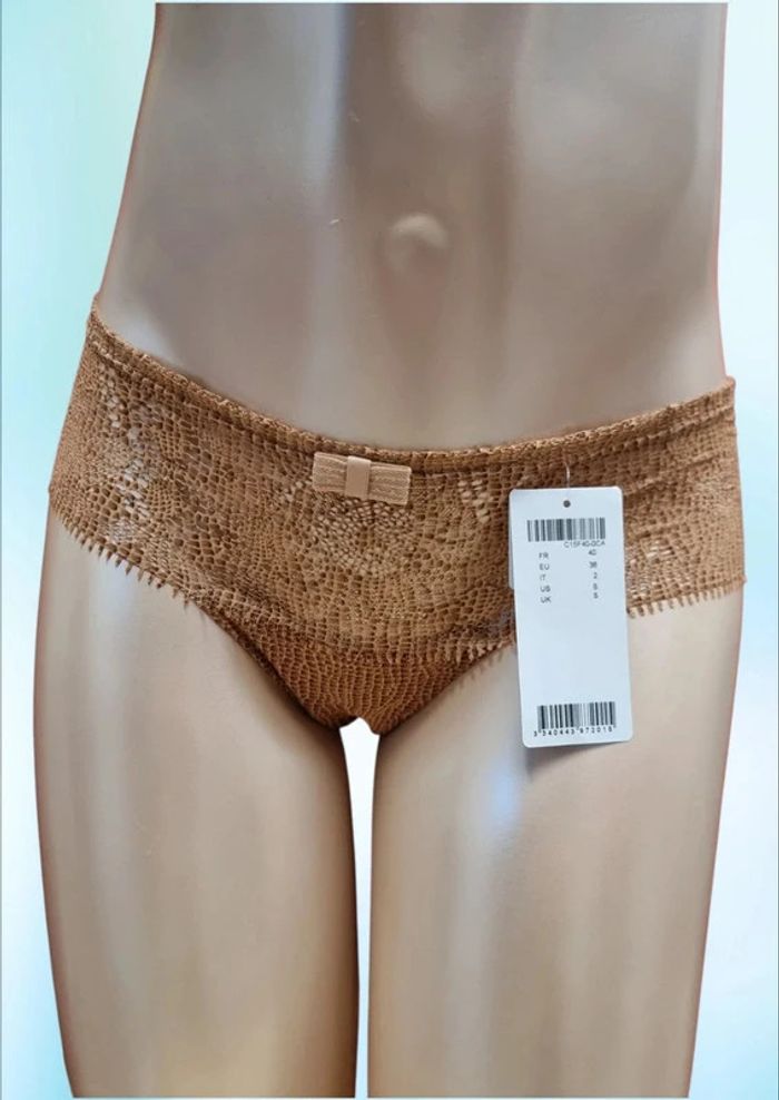 Chantelle shorty dentelle Python * taille 40 * - photo numéro 3