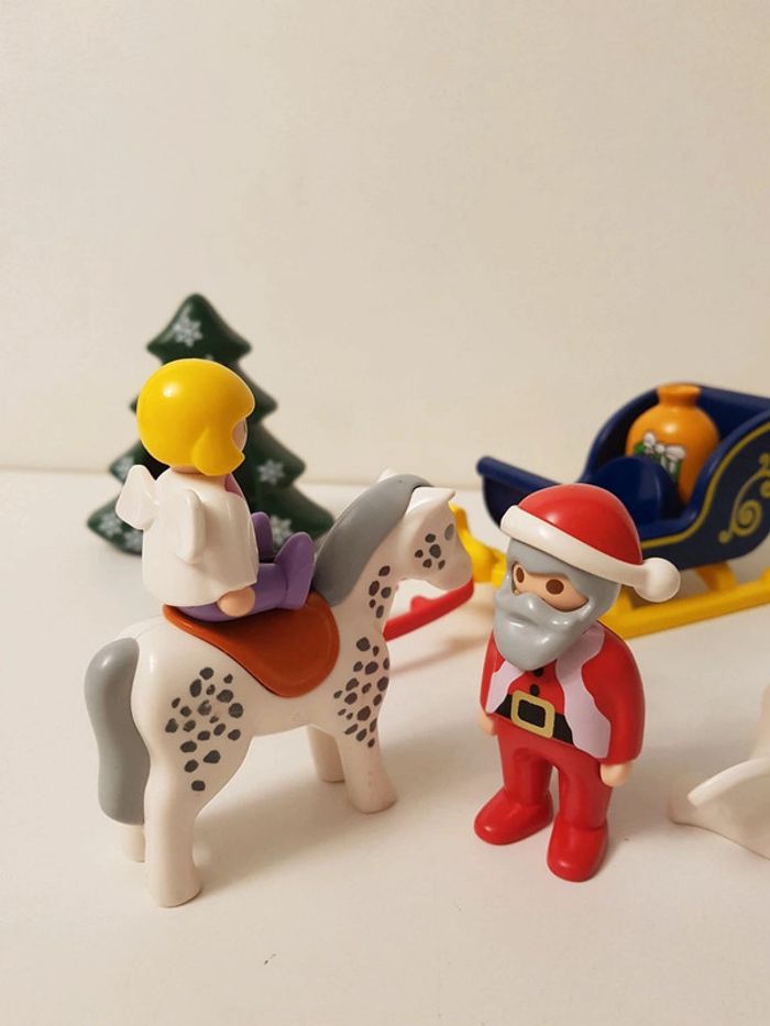 Traineau, père-noël, ange et sapin Playmobil 123 junior - photo numéro 10