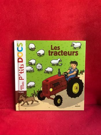 Livre mes p’tits docs les tracteurs