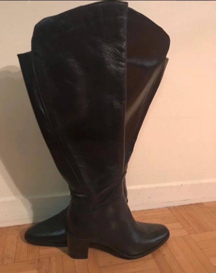 Bottes cuir - 36 - photo numéro 2