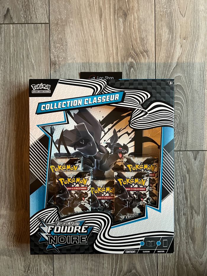 POKÉMON - COFFRET CLASSEUR - EV 10.5 FOUDRE NOIR - FR - NEUF & DÉFAUT SCELLAGE