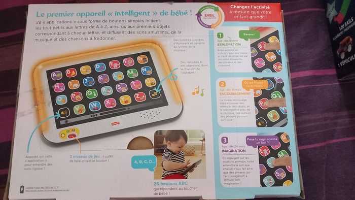 Tablette interactive fisher price 12-36mois - photo numéro 4