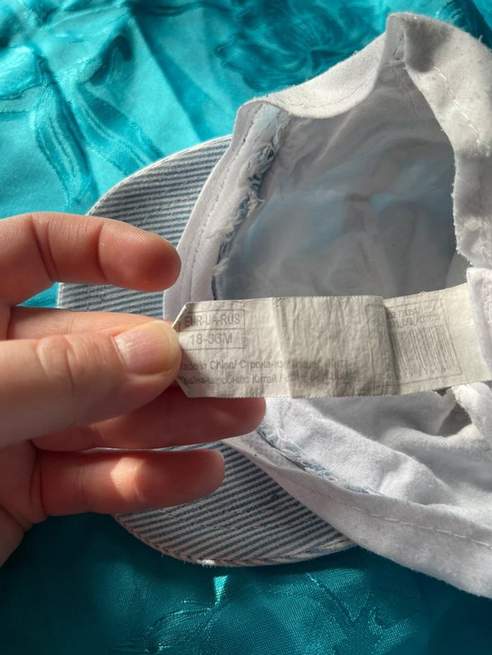 Casquette Surf Club bleue/blanche - photo numéro 3