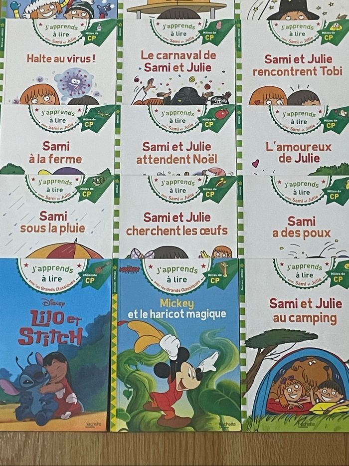 Lot 20 livres j’apprends à lire avec Sami et Julie milieu CP - photo numéro 5