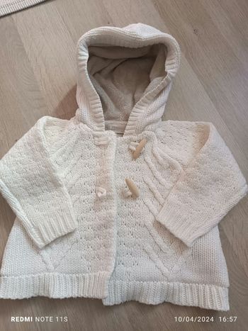 Gilet manches longues