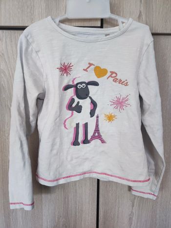 T shirt / sweat Shaun the sheep orchestra 6 ans