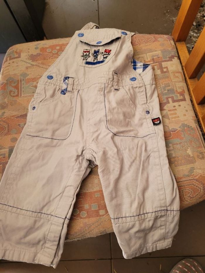 Salopette sergent major 74 cm