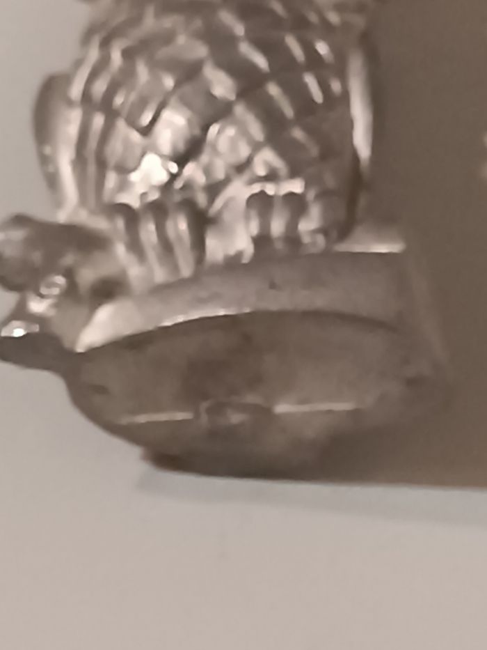 Chouette en plomb - photo numéro 8