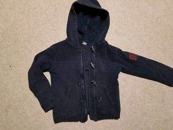 Gilet à capuche épais hiver garçon 8ans tae