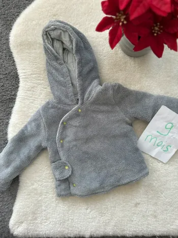 Gilet ~ terre de marin ~ 9 mois