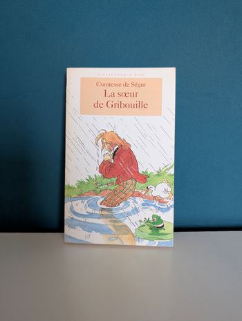Livre la sœur de Gribouille