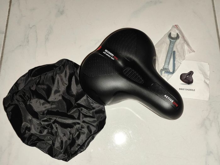 Selle de velo Active Zone ventilé et soutenu Confort extrême - photo numéro 2