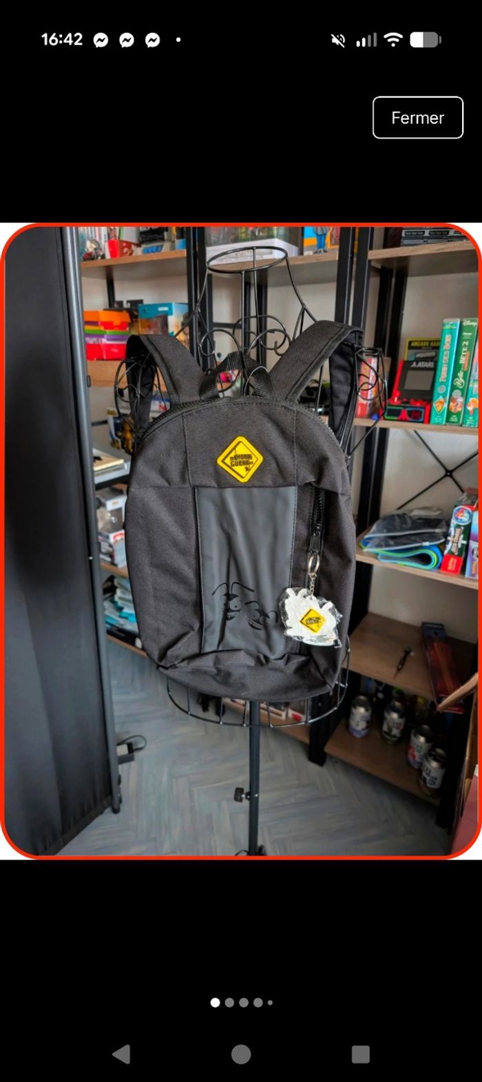 Sac à dos noir El Hormiguero (Trancas y Barrancas) - Neuf avec étiquette