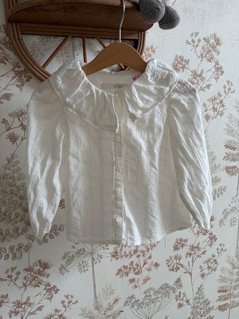 Blouse brodé fille Zara 