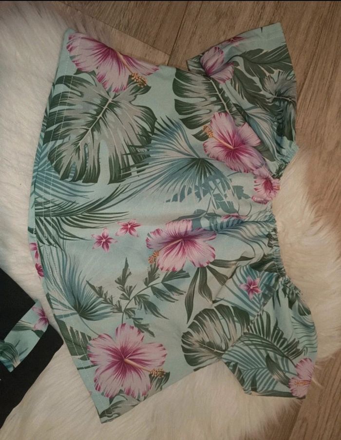 Ensemble d'été floral fille - photo numéro 3