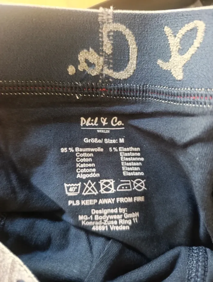 Coffret 8 boxers Phil & Co. - photo numéro 3