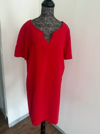 Robe rouge vif IKKS – Taille 42