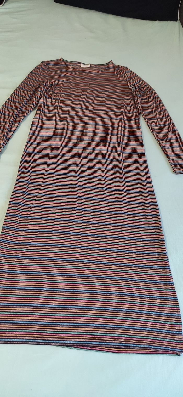 Robe longue femme paillettes taille XS